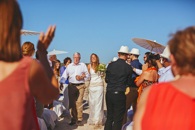 boda playa menorca