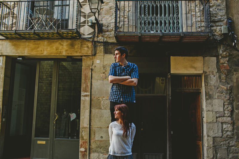 fotos pareja hipster barcelona
