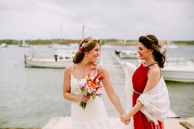 fotos boda puerto menorca