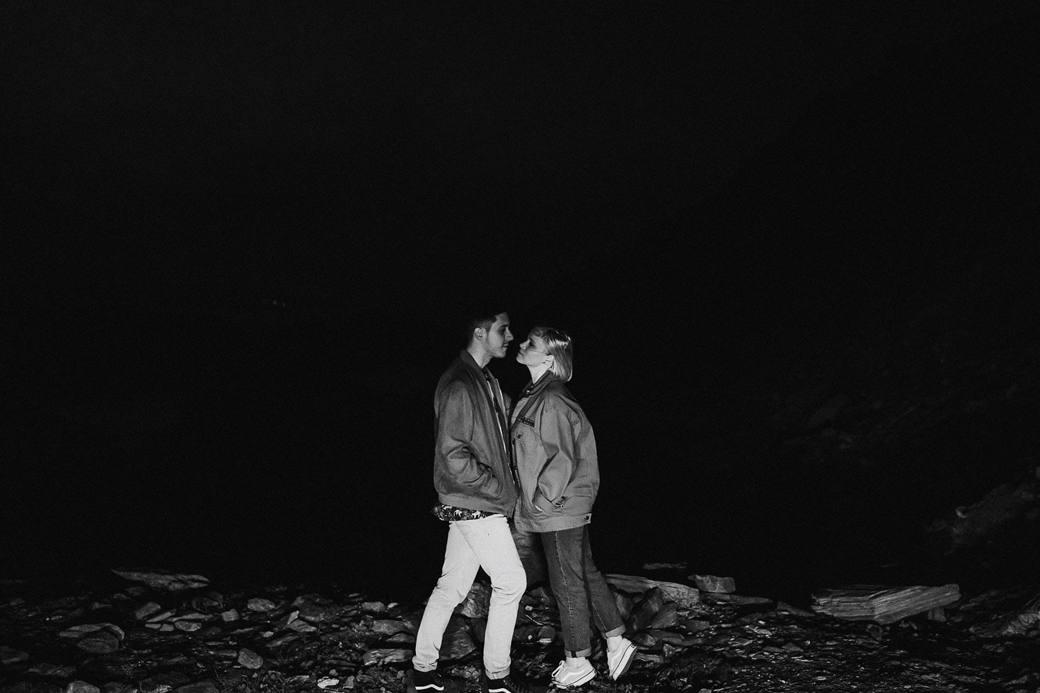 fotos romanticas acantilados costa brava