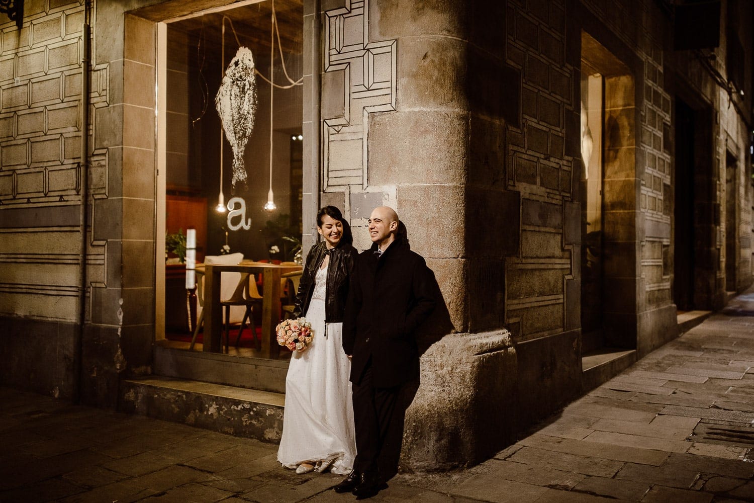 foto boda barrio gotico