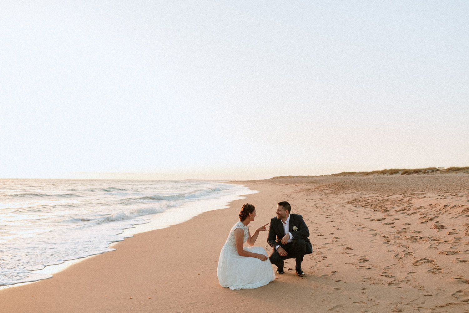 boda playa puesta sol cadiz